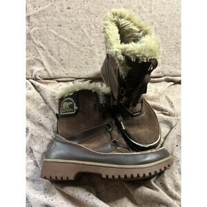 Sorel Women’s Tivoli II Boots Size 9 2089-256 Tobacco Brown Waterproof Insulated